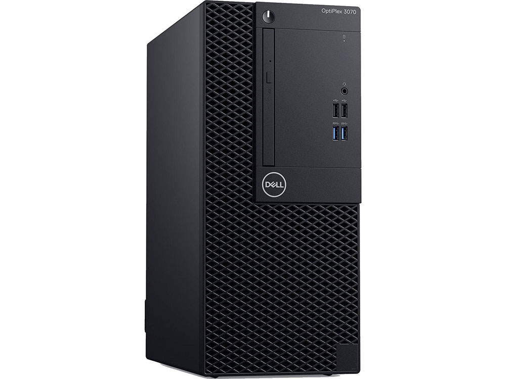 

Компьютер Dell Optiplex 3070 MT (3070-5499) Системный блок Black / Core i3-9100 3.6GHz / 4GB / 1TB / UHD Graphics 630 / DVD±RW / Win 10 Pro