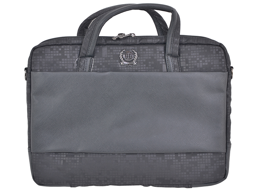 

Сумка для ноутбука Continent CC-037 до 15,6-16" (полиэстр/эко кожа, Black, 38 x 28.5 x 4,2 см.)