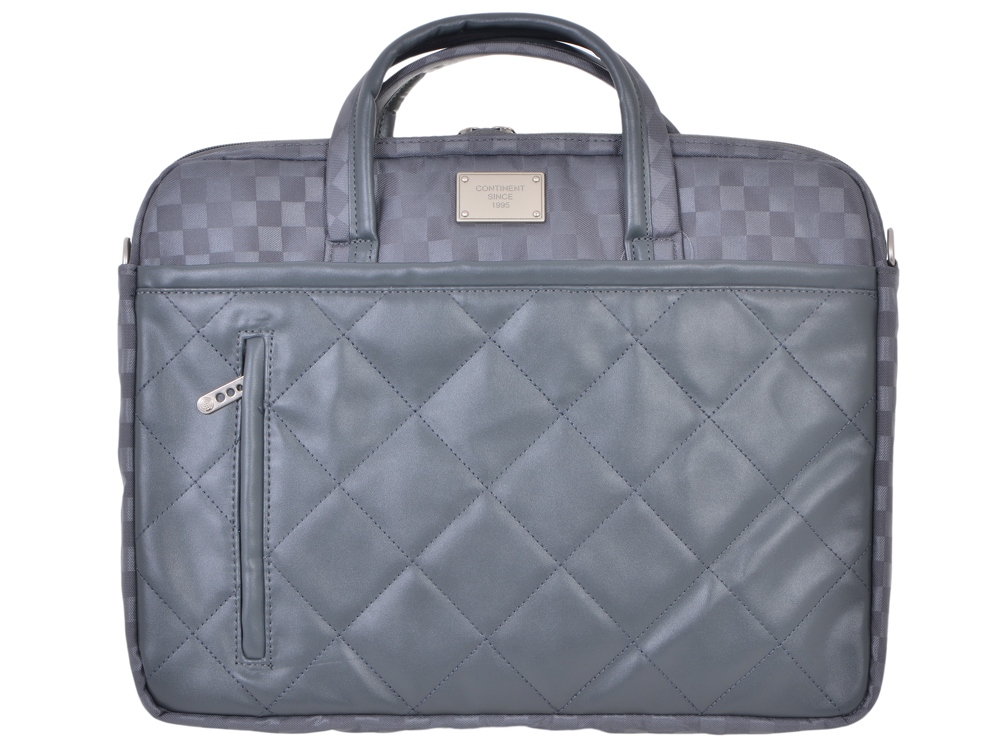 

Сумка для ноутбука Continent CC-036 Grey до 15,6"-16" (серый, полиэстр/эко кожа, 40 x 30 x 4,5 см.)