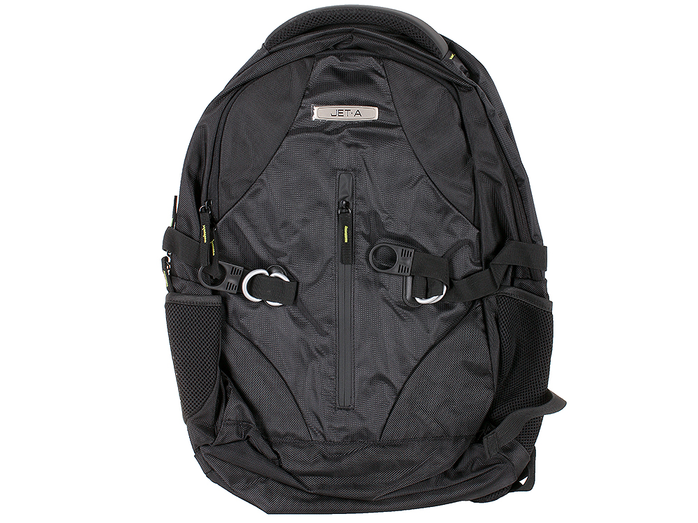 

Рюкзак для ноутбука Jet.A LBP15-40 до 15,6" (Черный, качественный нейлон/полиэстер, современный дизайн, независимое отделение для ноутбука с защито