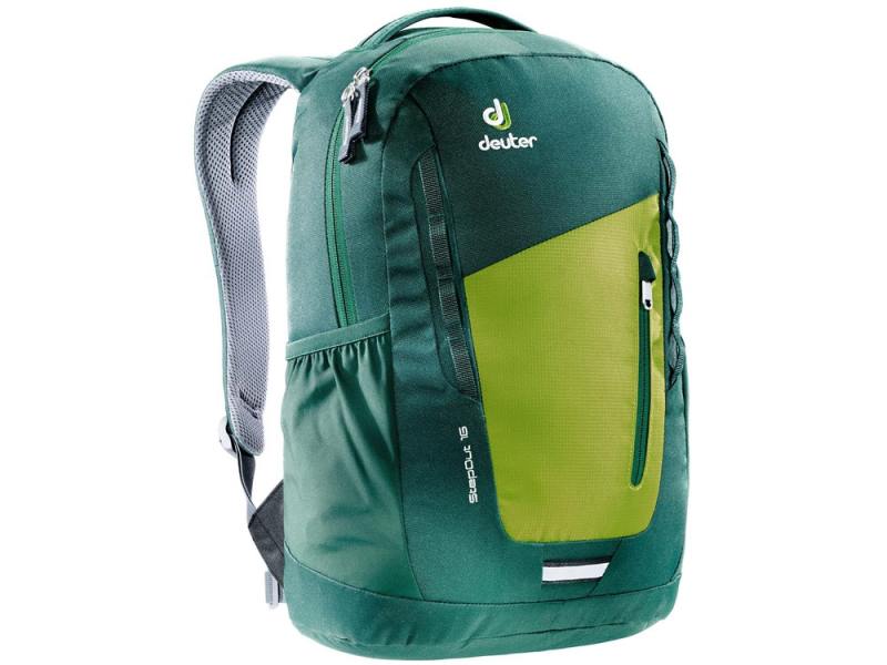 

Городской рюкзак Deuter STEPOUT 16 16 л зеленый желтый 3810315-2219