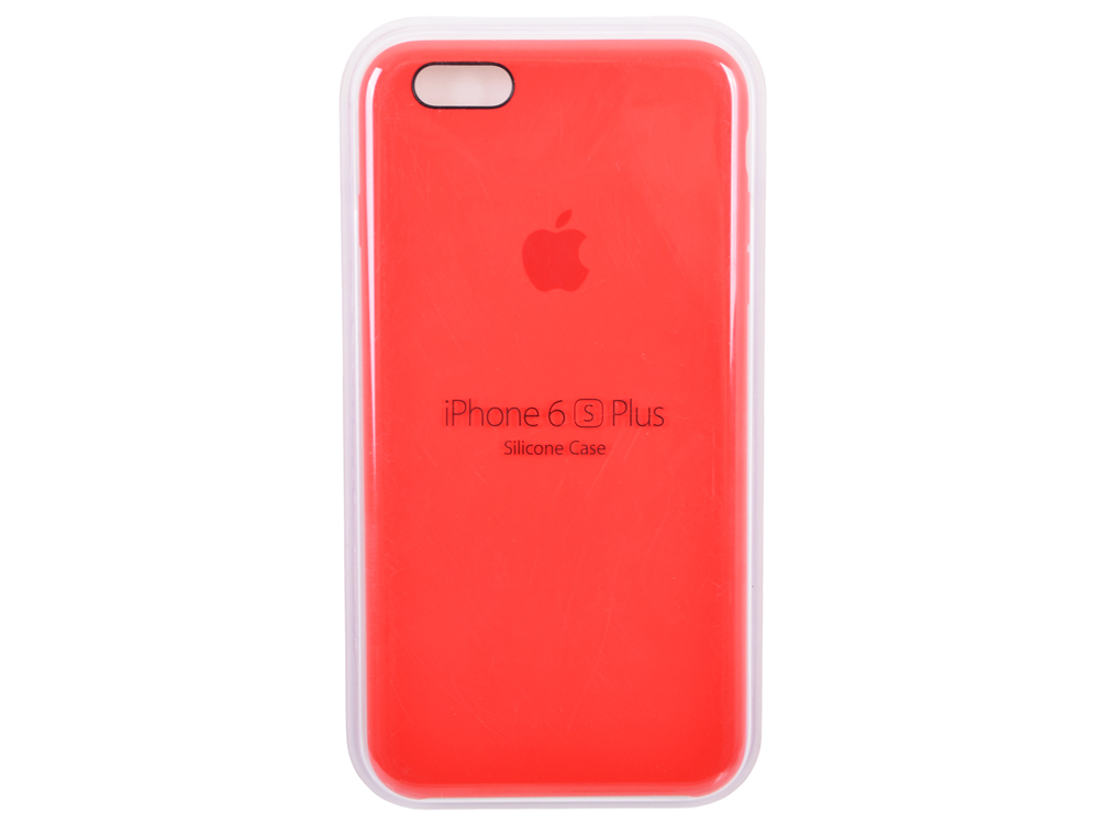 

Чехол - обложка iPhone 6s Plus Silicone Case (PRODUCT)RED