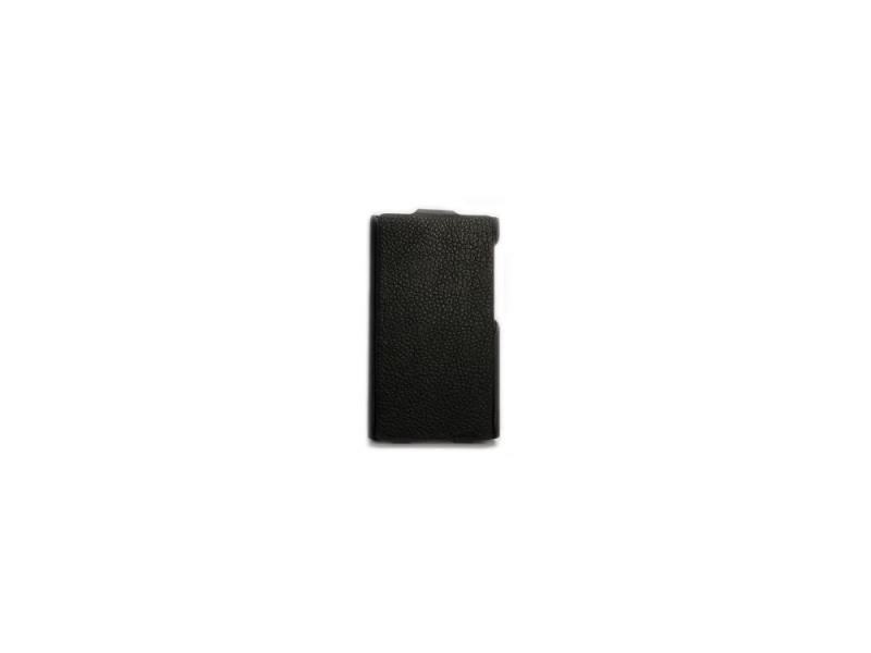 

Чехол-книжка для Nokia X/X+ iBox Premium Black флип, искусственная кожа