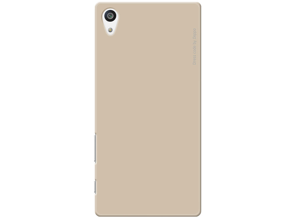 

Чехол-накладка для Sony Xperia Z5 Deppa Air Case 83203 Gold клип-кейс, пластик