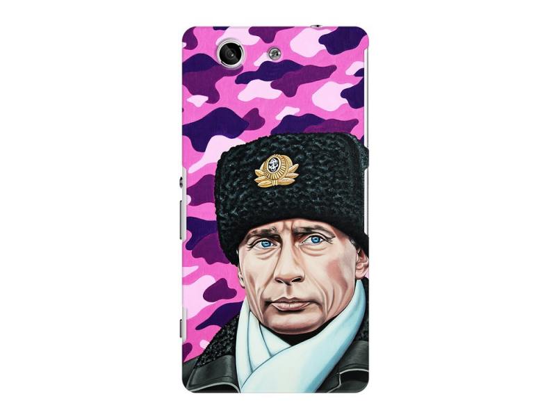 

Чехол-накладка для Sony Xperia Z3 Compact Deppa Art Case Person Путин клип-кейс, поликарбонат
