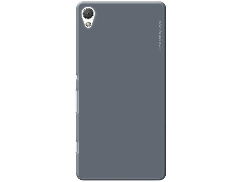 

Чехол-накладка для Sony Xperia Z3+ Deppa Air Case Grey клип-кейс, поликарбонат