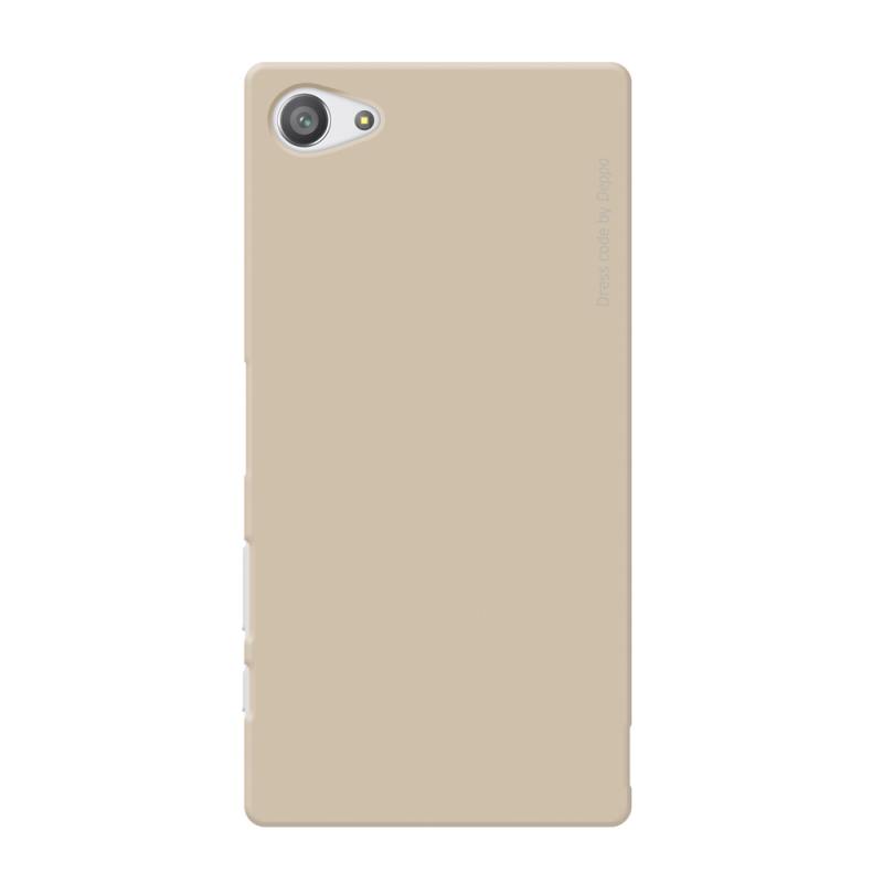 

Чехол-накладка для Sony Xperia Z5 Compact Deppa Air Case 83216 Gold клип-кейс, поликарбонат