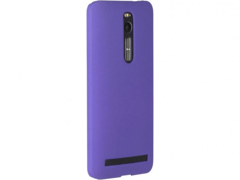 Чехол-накладка Soft-Touch для Asus Zenfone 2 ZE500CL Pulsar CLIPCASE PC Purple клип-кейс, пластик, Soft-Touch