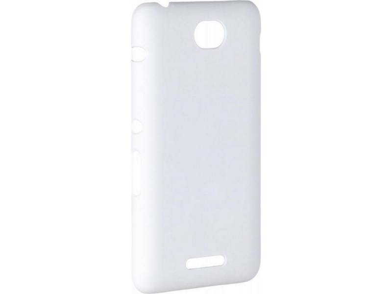 

Чехол-накладка для Sony E4 Pulsar CLIPCASE PC Soft-Touch White клип-кейс, пластик
