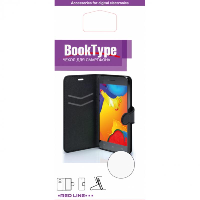 

Чехол-книжка Red Line Book Type для Sony M5 гладкий черный
