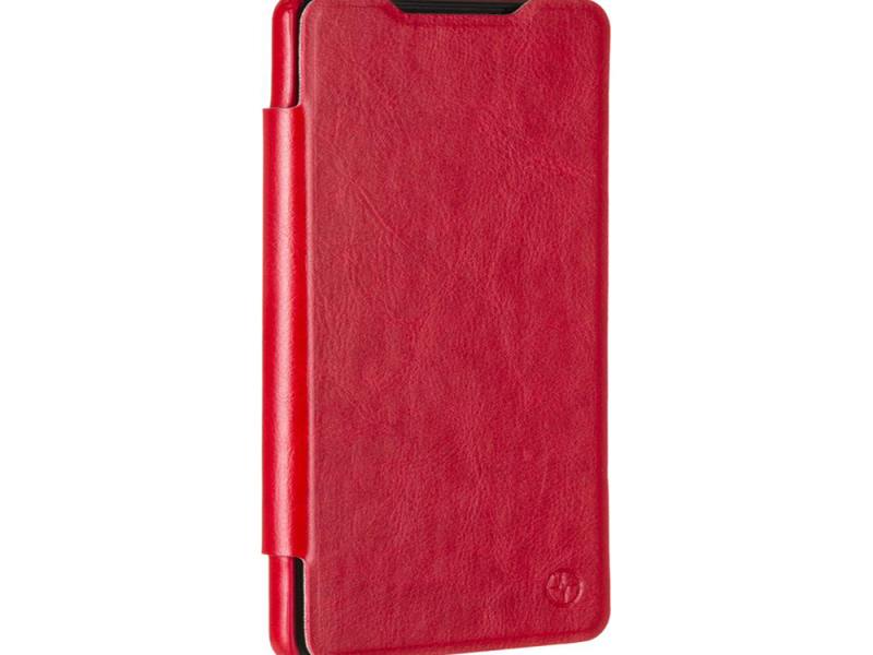 

Чехол-книжка для Sony Xperia C5 Ultra PULSAR SHELLCASE Dual Red флип, искусственная кожа