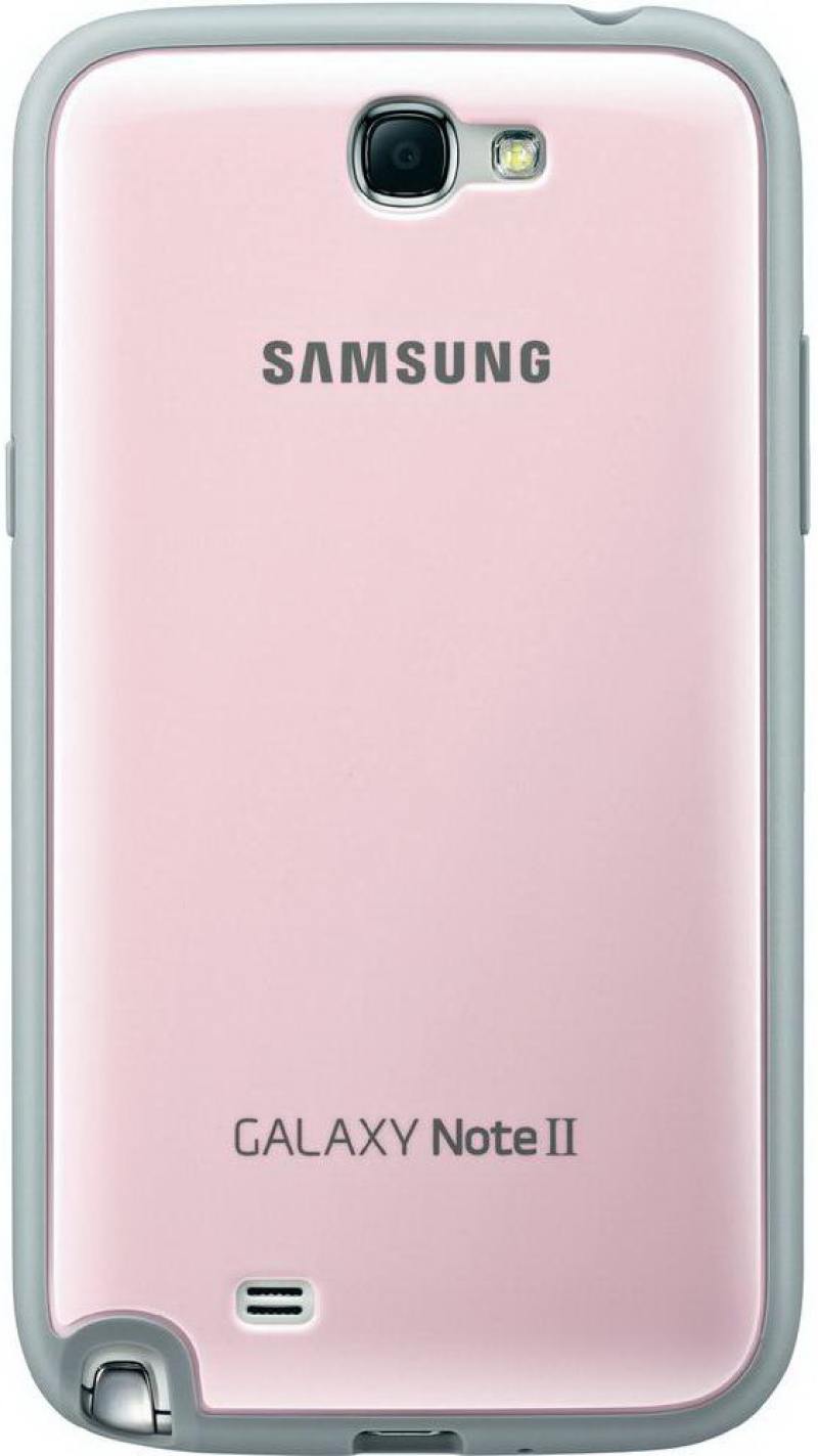 

Задняя крышка Samsung EFC-1J9BPEGSTD Protective Cover для Note2/N7100 розовый