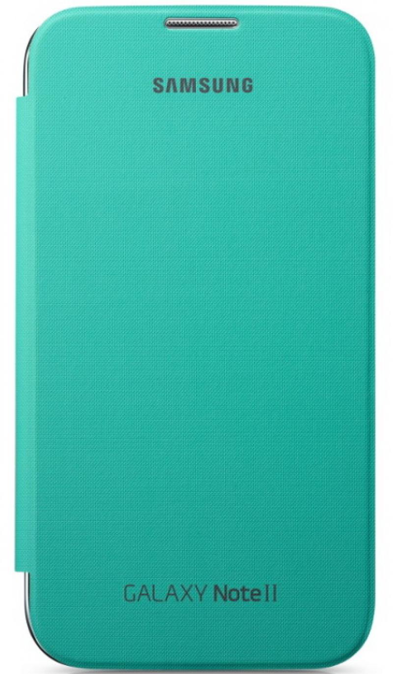 

Чехол-книжка Samsung EFC-1J9FMEGSER Flip Cover для GT-N7100 Galaxy Note 2 зеленый