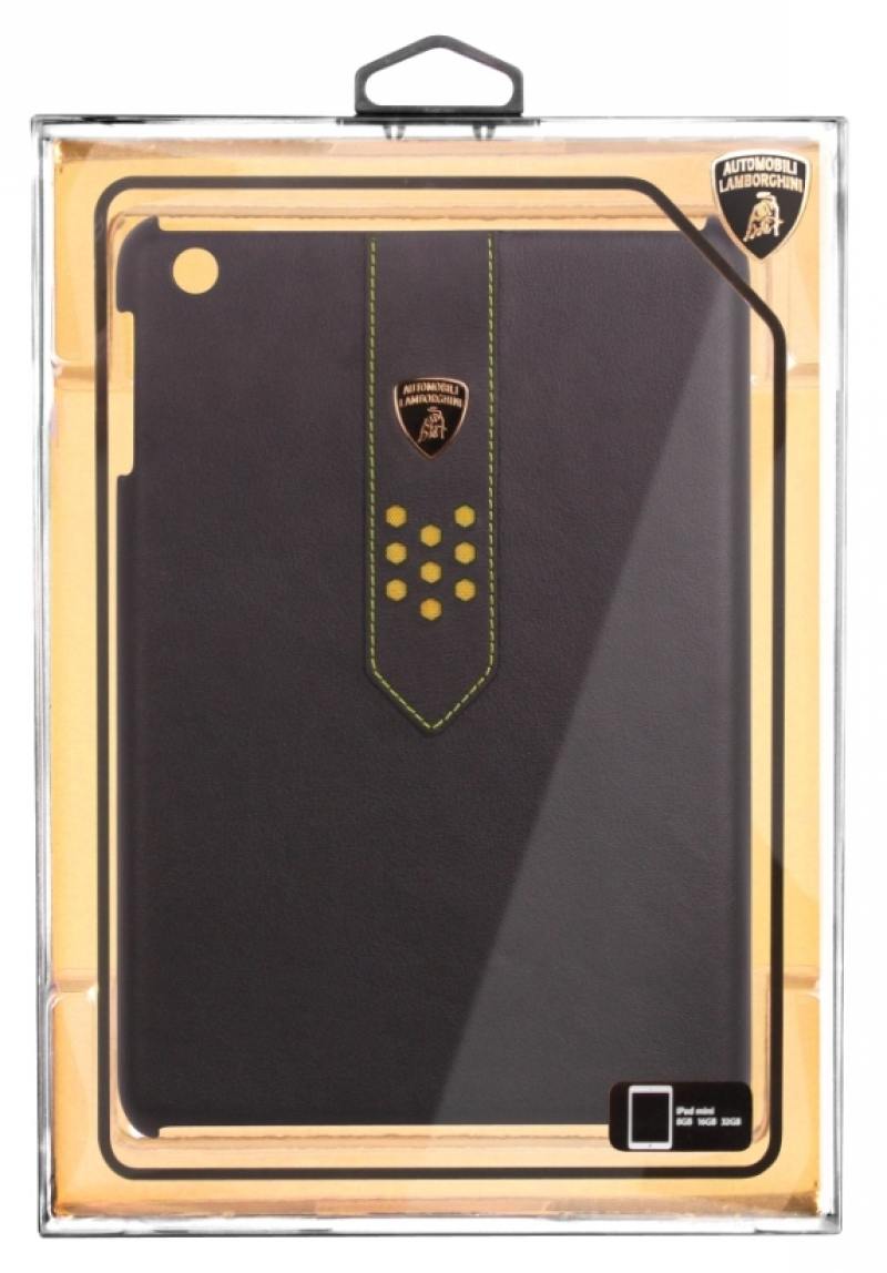 

Чехол iMOBO Lamborghini Superleggera для iPad mini чёрный желтый