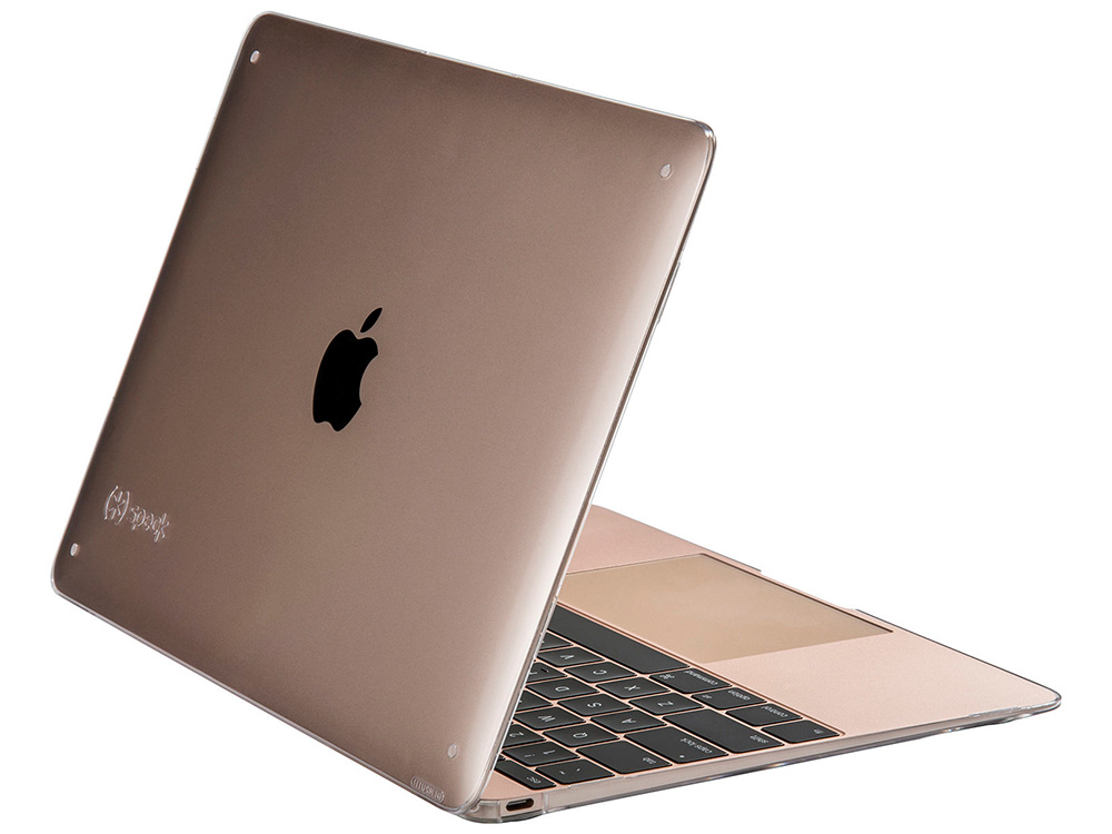 

Чехол-накладка Speck SmartShell для ноутбука MacBook 12" из пластика. Цвет: прозрачный