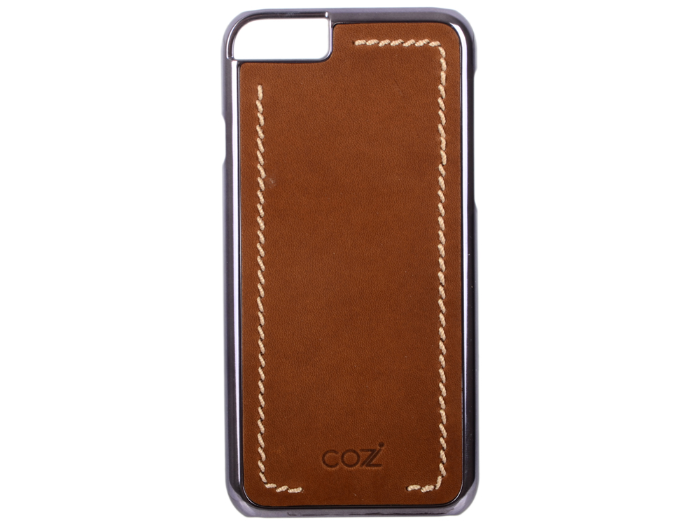 

Чехол Cozistyle Leather Chrome Case для iPhone 6s черно-коричневый CLCC61220