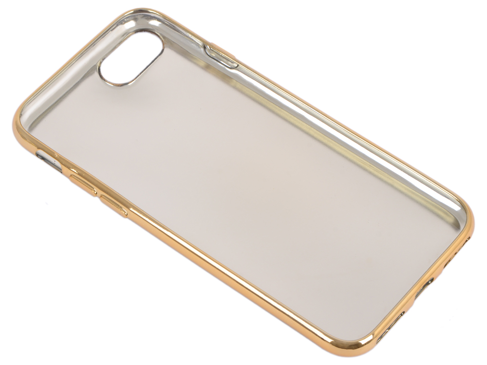 

Силиконовый чехол для iPhone 7 TPU Кожа и краски (золотой) 0L-00029542