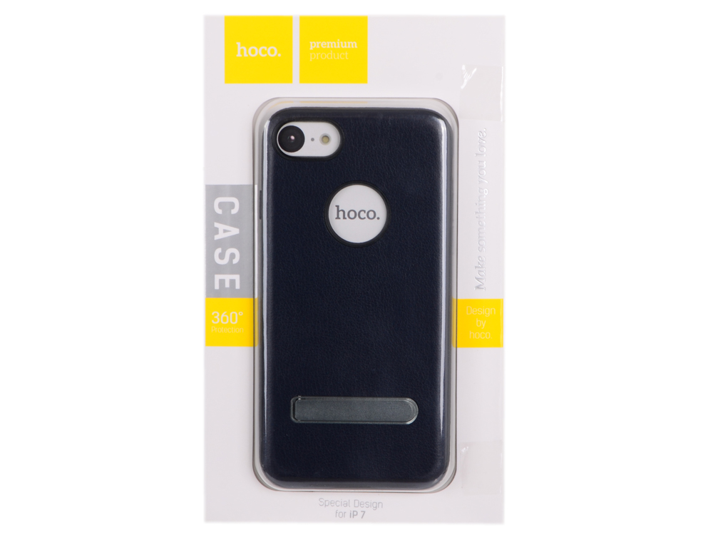 

Чехол для смартфона iPhone 7 "HOCO" Simple Series Pago Bracket Cover (синий) 0L-00029276