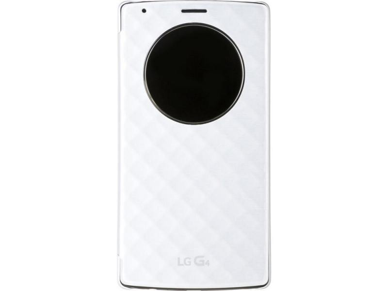 

Чехол LG CFR-100C.AGRAWH для LG G4 H818 QuickCircle белый