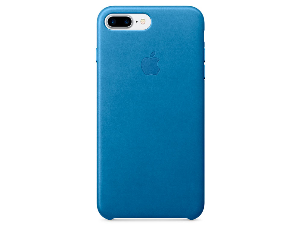 

Накладка Apple Leather Case для iPhone 7 Plus голубой MMYH2ZM/A