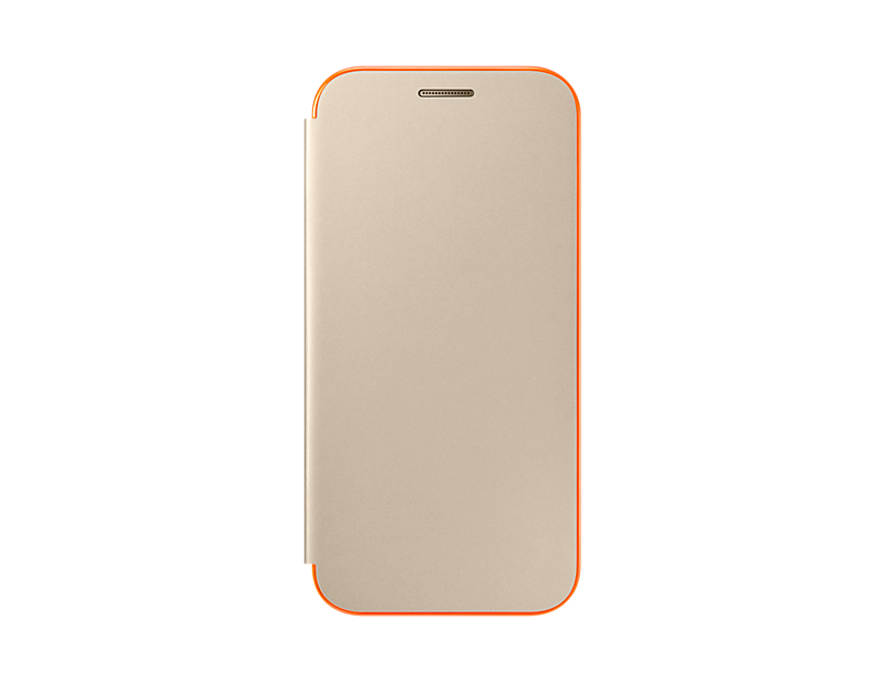 

Чехол Samsung EF-FA320PFEGRU для Samsung Galaxy A3 2017 Neon Flip Cover золотистый