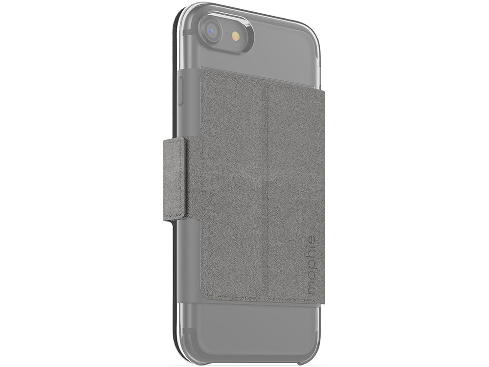 

Накладка Mophie Hold Force Folio для чехла Mophie Base Case для iPhone 7 Серый, Искусственная кожа / Пластик