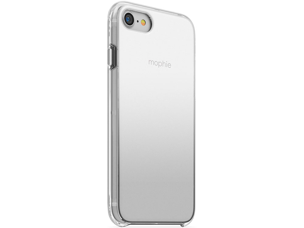 

Чехол Mophie Base Case Gradient для iPhone 7. Материал пластик. Цвет серебряный.