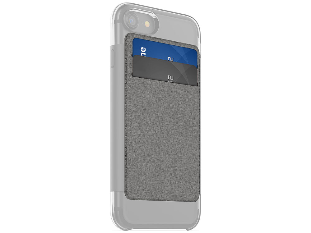 

Накладка Mophie Hold Force Wallet для чехла Mophie Base Case для iPhone 7 Серый, Искусственная кожа / Пластик
