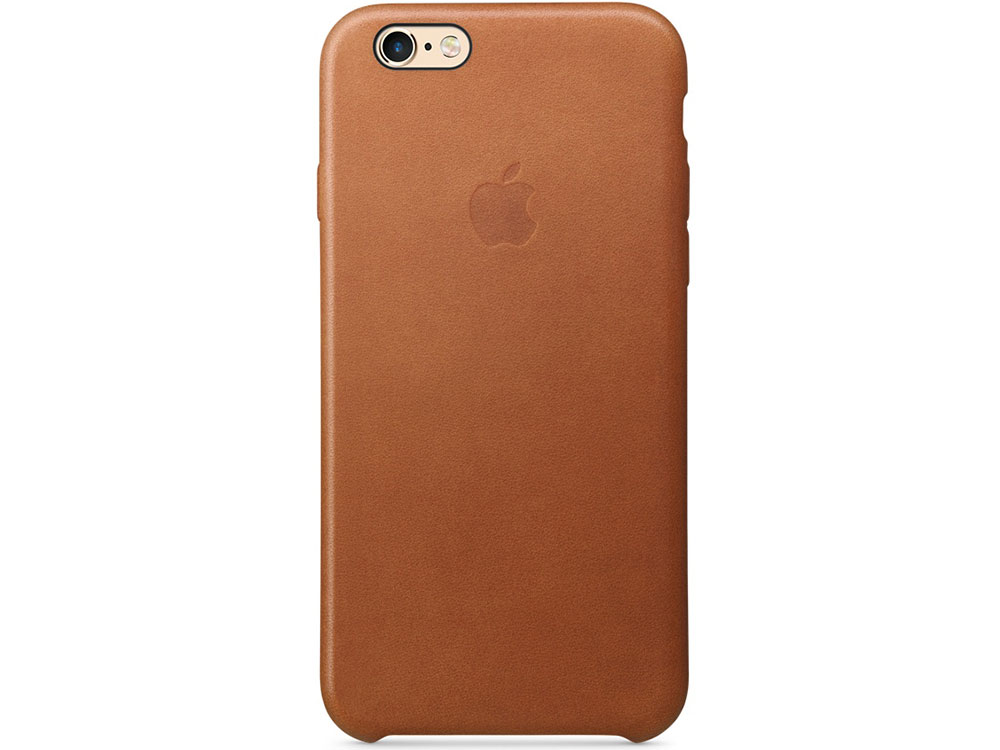Чехол (клип-кейс) Apple Leather Case для iPhone 6 iPhone 6S коричневый MKXT2ZM/A