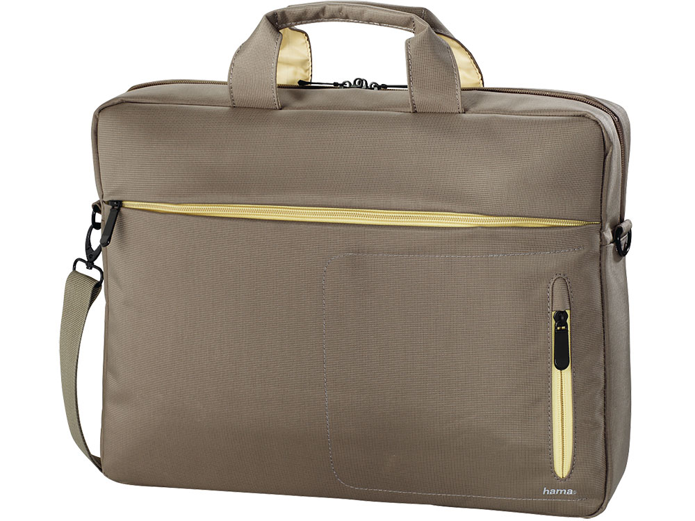 

Сумка для ноутбука 15.6" HAMA Marseille Style полиэстер синтетика коричневый желтый 00101283