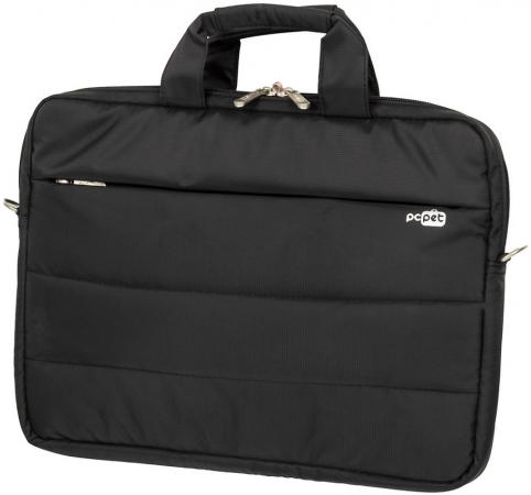 

Сумка для ноутбука 15.6" PCPet PCP-15601BK нейлон черный