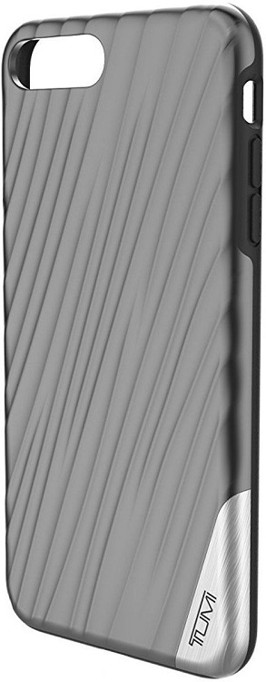 

Чехол Tumi 19 Degree Case для iPhone 7/8 Plus Материал пластик. Цвет серый. Дизайн Metallic Gunmetal. TUIPH-027-GNM