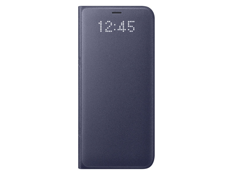 

Чехол-книжка для Samsung Galaxy S8 Samsung LED View Cover Purple флип, полиуретан, поликарбонат