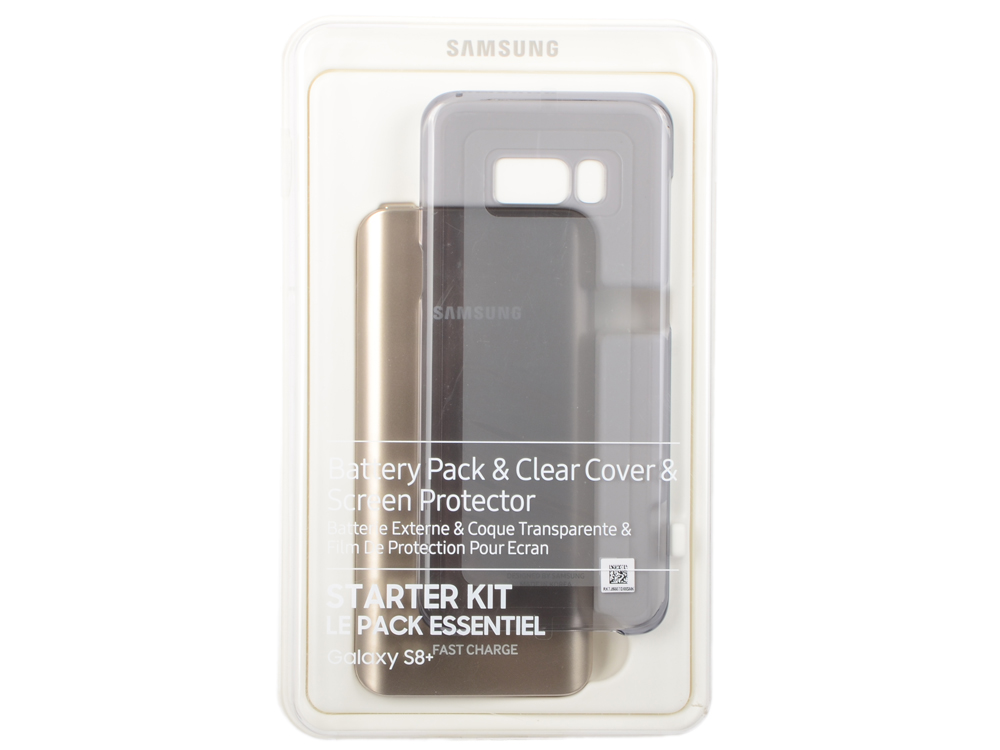 Чехол Samsung EB-WG95EBBRGRU для Samsung Galaxy S8 + защитное стекло черный