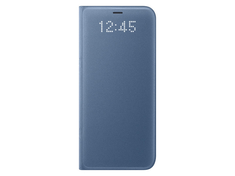 

Чехол-книжка для Samsung Galaxy S8 Samsung LED View Cover Blue флип, полиуретан, поликарбонат