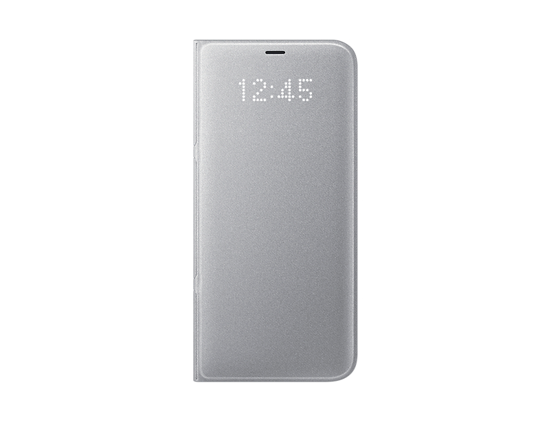 

Чехол Samsung EF-NG955PSEGRU для Samsung Galaxy S8+ LED View Cover серебристый