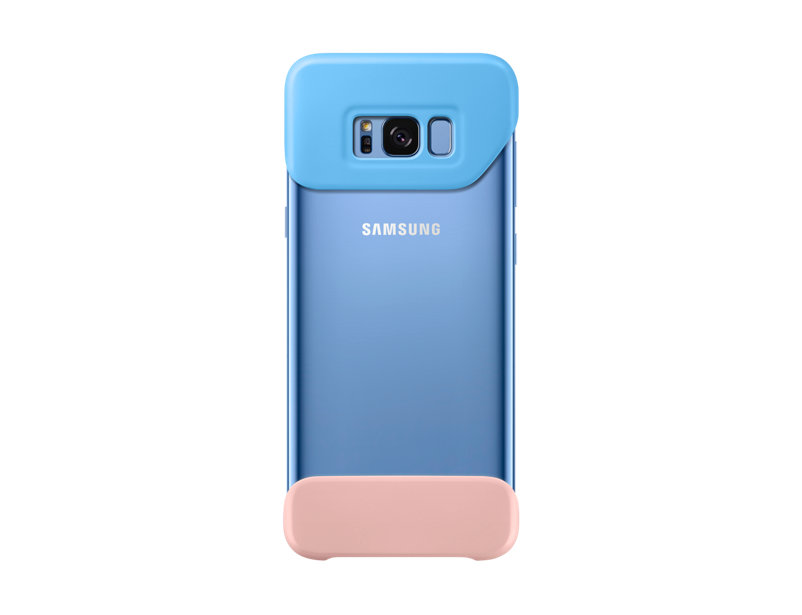 

Чехол Samsung EF-MG955CLEGRU для Samsung Galaxy S8+ 2Piece Cover персиковый/голубой