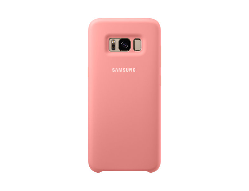 

Чехол-накладка для Samsung Galaxy S8+ Samsung EF-PG955TPEGRU Silicone Cover Pink клип-кейс, силикон