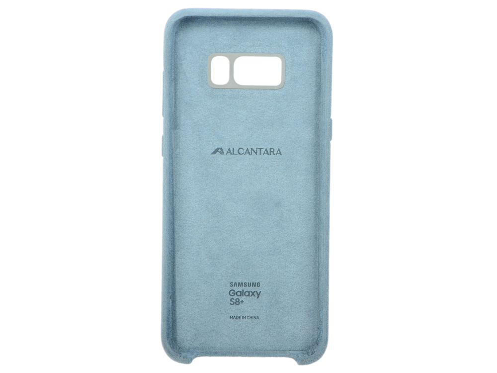 

Чехол для Samsung Galaxy S8+ Samsung Alcantara Cover Blue клип-кейс, поликарбонат