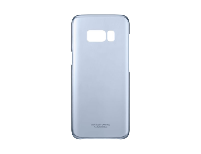 

Чехол Samsung EF-QG955CLEGRU для Samsung Galaxy S8+ Clear Cover голубой/прозрачный