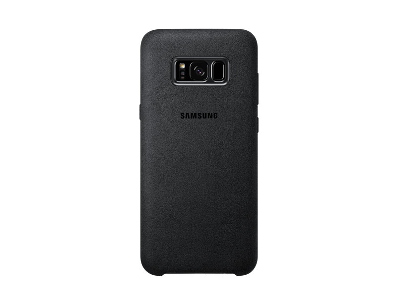 

Чехол Samsung EF-XG955ASEGRU для Samsung Galaxy S8+ Alcantara Cover серый