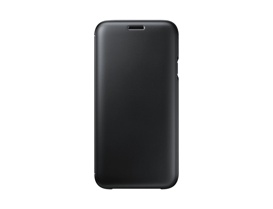 

Чехол для Samsung Galaxy J7 2017 Samsung Flip Wallet EF-WJ730CBEGRU Black флип, полиуретан, поликарбонат