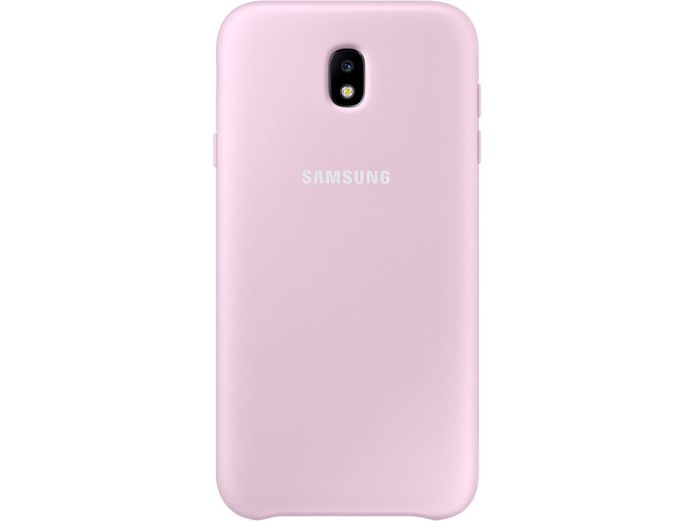 

Чехол-накладка для Samsung Galaxy J7 2017 Samsung Dual Layer Cover Pink клип-кейс, силикон