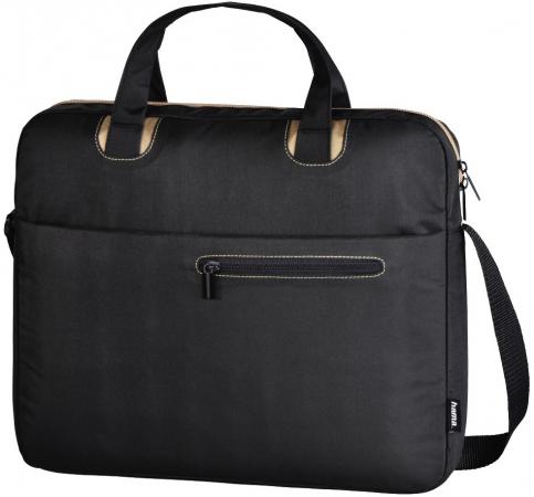 

Сумка для ноутбука 15.6" Hama San Francisco Public нейлон черный/коричневый 00101564