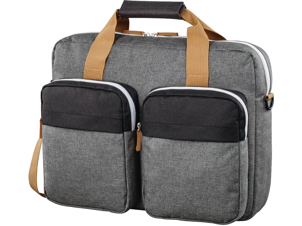 

Сумка для ноутбука 15.6" Hama Florence II черный/серый полиэстер (00101569)