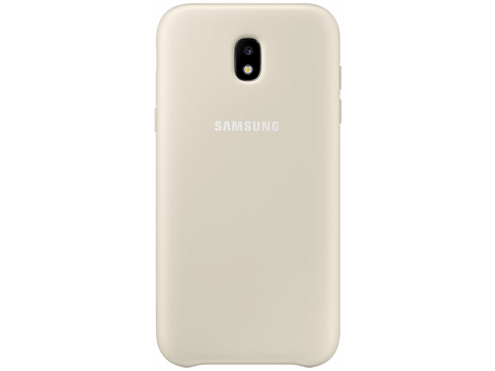 

Чехол Samsung EF-PJ330CFEGRU для Samsung Galaxy J3 2017 Dual Layer Cover золотистый