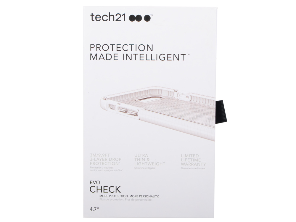 

Чехол Tech21 Evo Check для iPhone 7 белый T21-5330