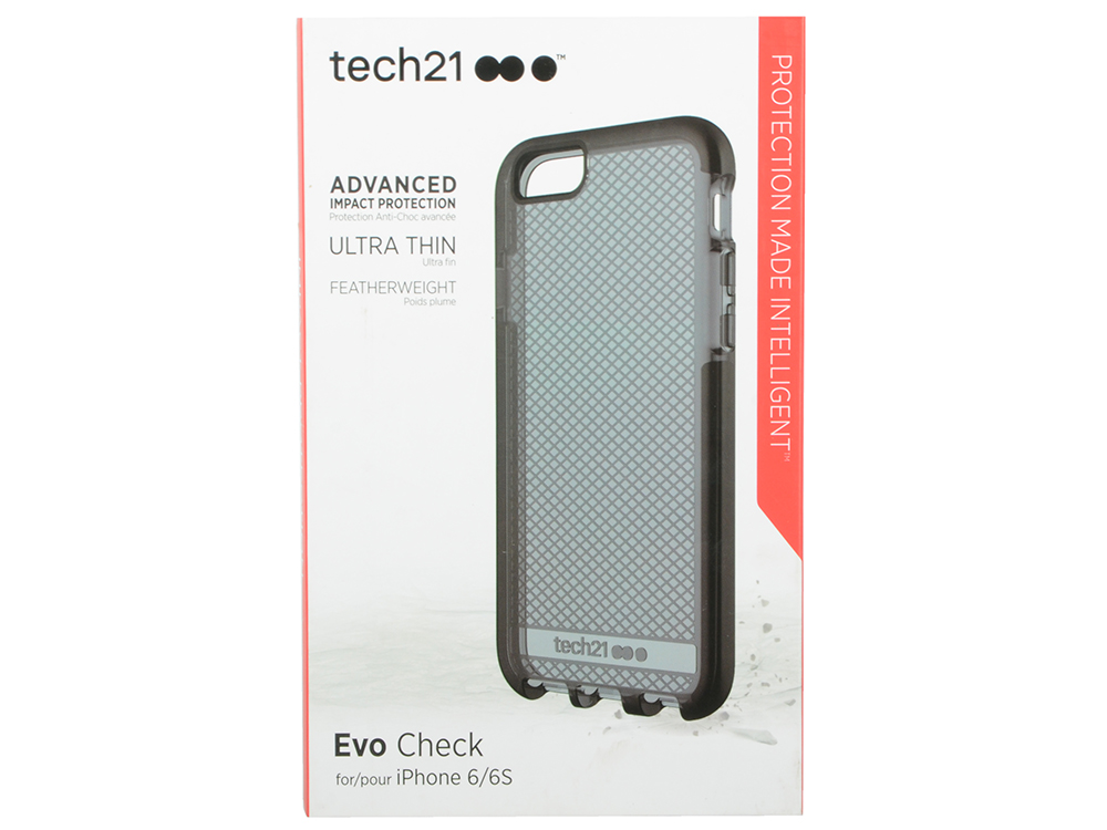 

Бампер Tech21 Evo Check для iPhone 6 iPhone 6S чёрный