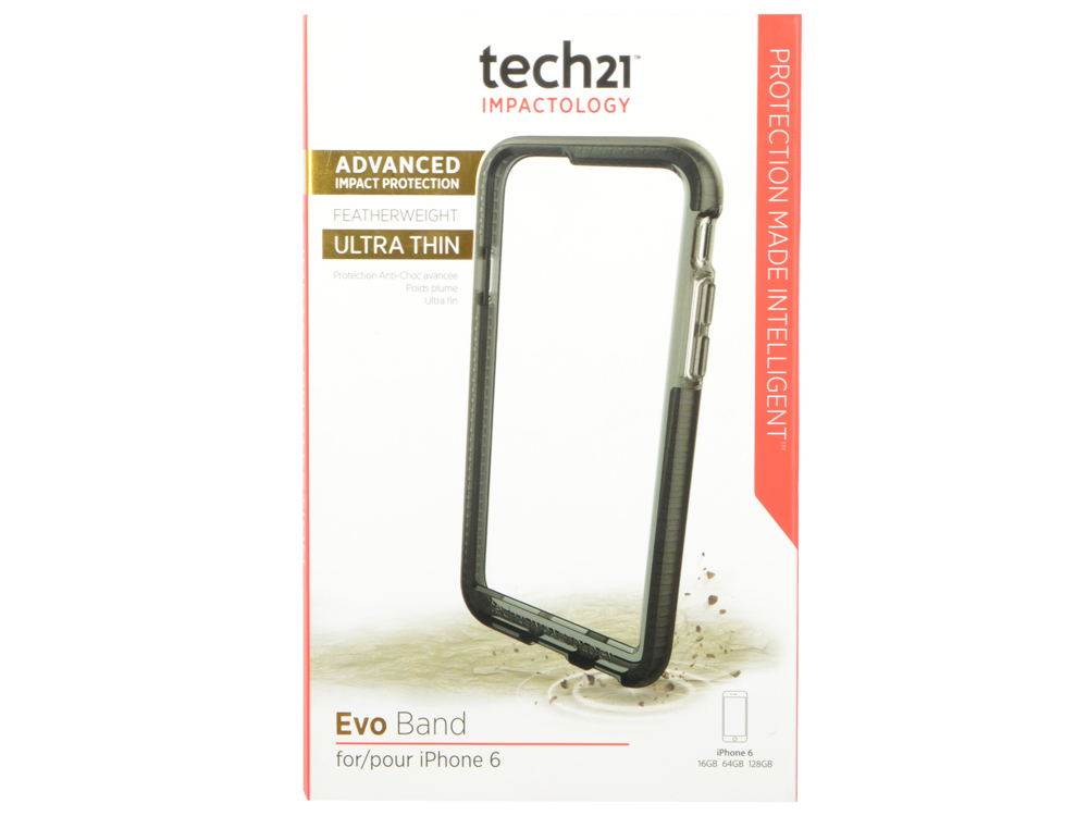 

Бампер Tech21 Evo Band для iPhone 6 iPhone 6S чёрный