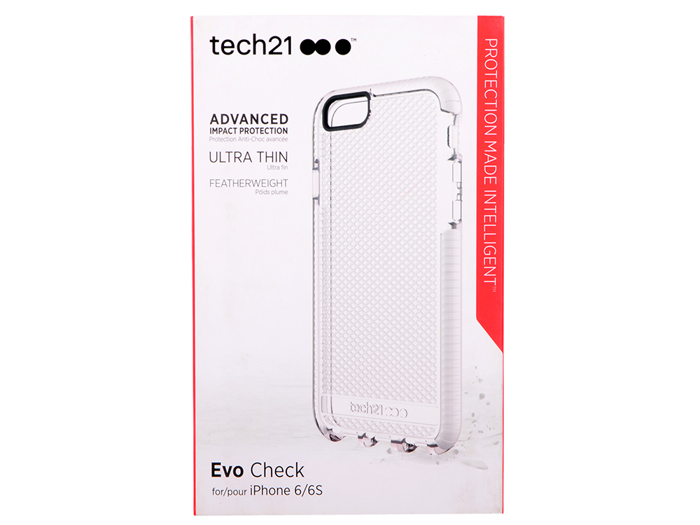 

Накладка Tech21 Evo Check для iPhone 6 iPhone 6S белый T21-5151